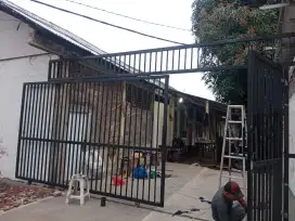 Pagar gerbang bhan hollow galvanis