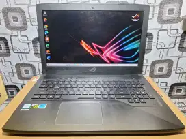 Laptop Asus ROG StriX Core i7 VGA Nvidia GTX Aura Key FHD Game Grafis