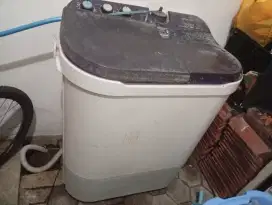 Mesin Cuci Sharp 10kg 2 tabung (bisa nego)