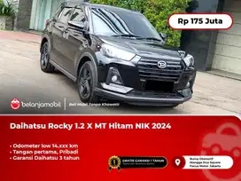 [LOW KM]Dp Murah Daihatsu Rocky 1.2 X MT Manual Hitam 2024 bisa TT