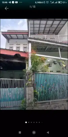 Rumah 2 lantai murah dan luas