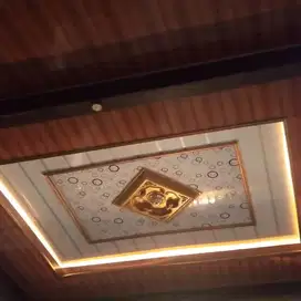 Jasa Tukang Pasang Plafon Partisi Wall Moulding Sekat PVC GRC Gypsum