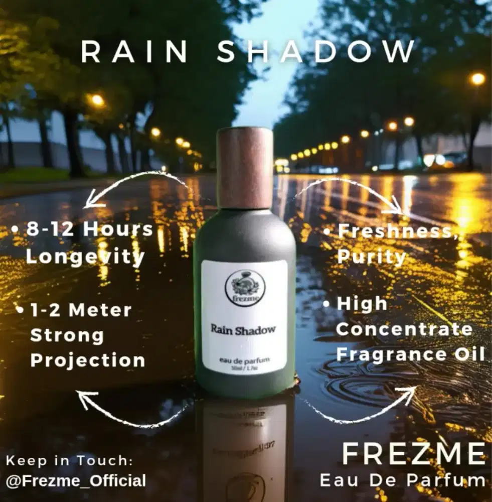 Frezme Eau De Parfum 50ml - Rain Shadow