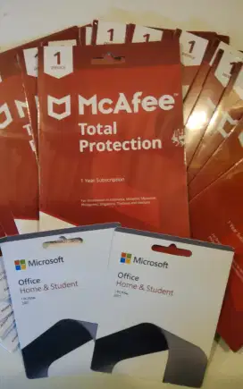 Microsoft Office Home & Student [] McAfee