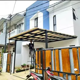 Tukang Baja Ringan kanopi baja ringan