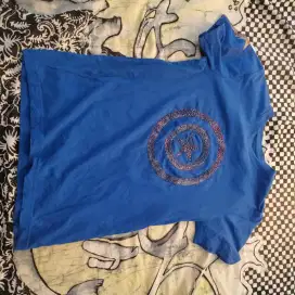10. Kaos Anak Lengan Pendek Size L Marvel Captain amerika [PRELOVED]