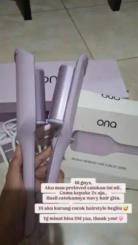 Catokan ONA (Moana Mermaid Hair Curler)