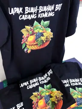 Sablon kaos komunitas, event, promosi, gathering