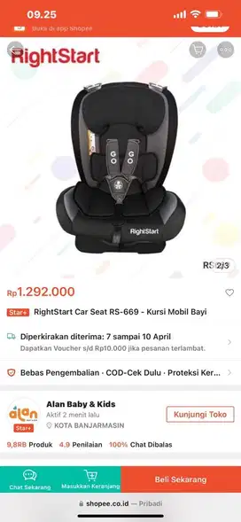 Car seat Right Start GO GO
