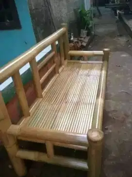 Jual kursi bambu sederhana