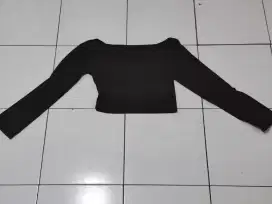 [Preloved] Baju Atasan Wanita Sabrina Top