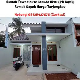 Rumah Town House Garuda Di Depok Bisa KPR BANK