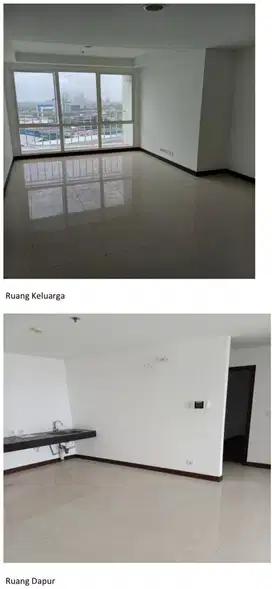 Apartemen AKR Gallery West 1 BR lantai 19 Kebon Jeruk Jakarta Barat