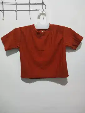 [New] Baju Atasan Wanita Crop