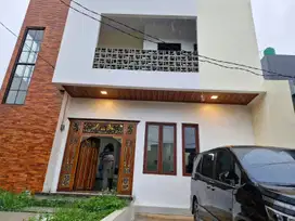 Rumah baru Hoek Perumahan Permata Cimanggis Jl Raya Tapos Depok