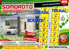 TANAH KAVLING STRATEGIS DEKAT PASAR SUMOROTO
