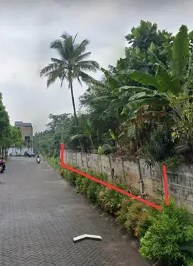 Dijual tanah di jalan utama perumahan D Address Cibubur