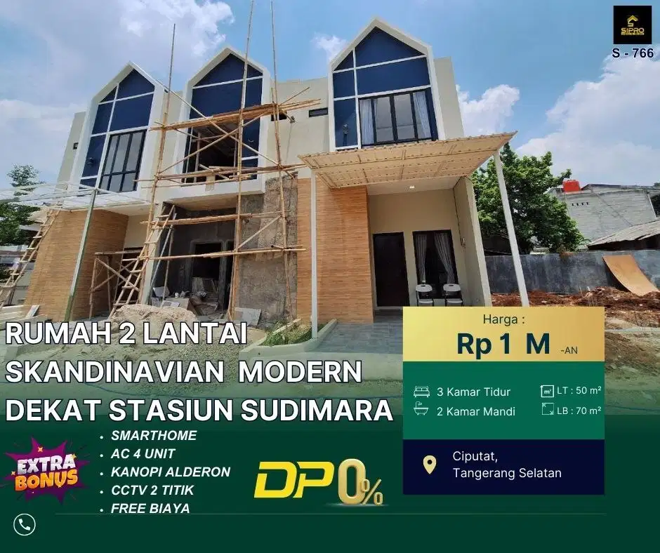 Rumah Cantik DP 0 Rupiah