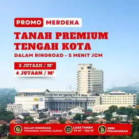 Tanah Jogja Strategis Dalam Ringroad Dekat Kampus UGM