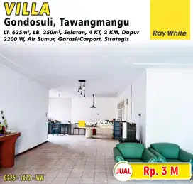 Dijual Villa di Kawasan Wisata Tawangmangu, Lokasi di Gondosuli