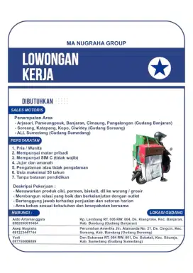 Sales Makanan ringan