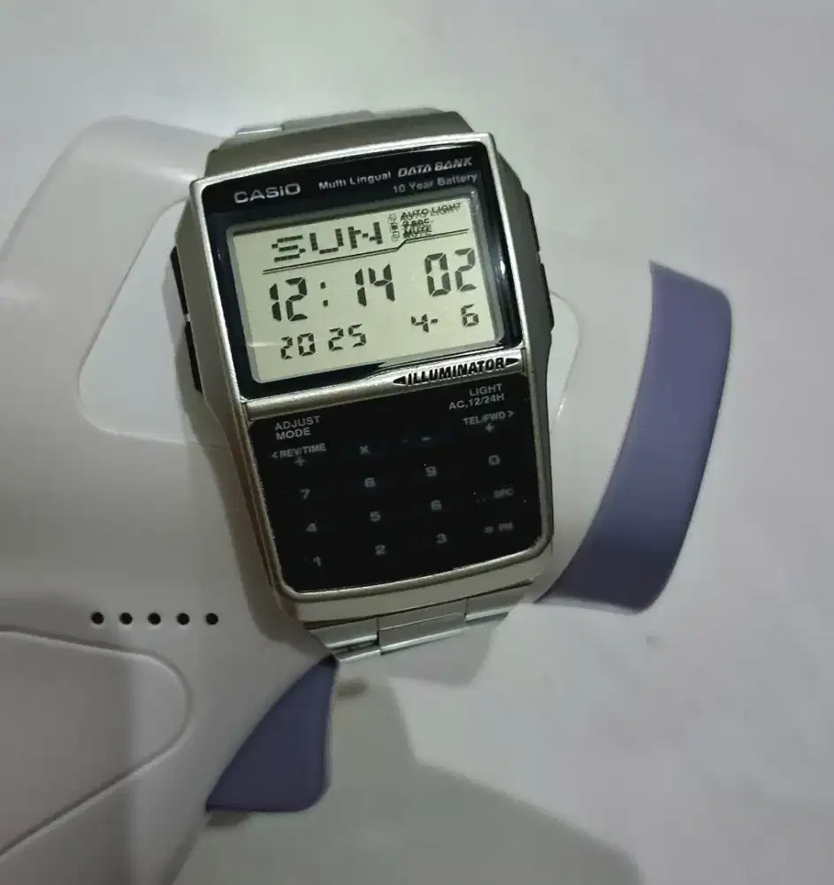 Jam tangan DBC 32 stainless steel Edition calculator ori mulus
