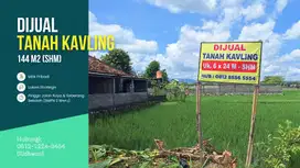 Dijual Tanah Kavling 144m² (SHM)