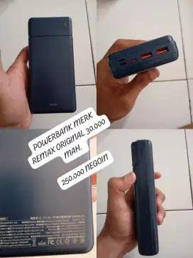 Powerbank remax original 30.000mah