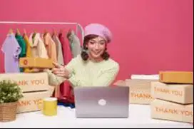 ADMIN ONLINE SHOP WANITA MAX 25 TAHUN