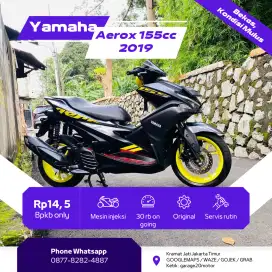 Yamaha aerox 155 cc fi BPKB only