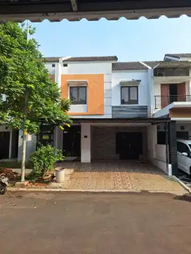 Rumah 2 Lantai Cluster Madrid Terdepan Goldland Karawaci Palem Semi