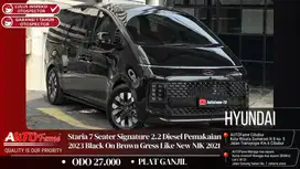 Hyundai Staria 7 Seater Signature 2.2 Diesel Pemakaian 2023 Black On B