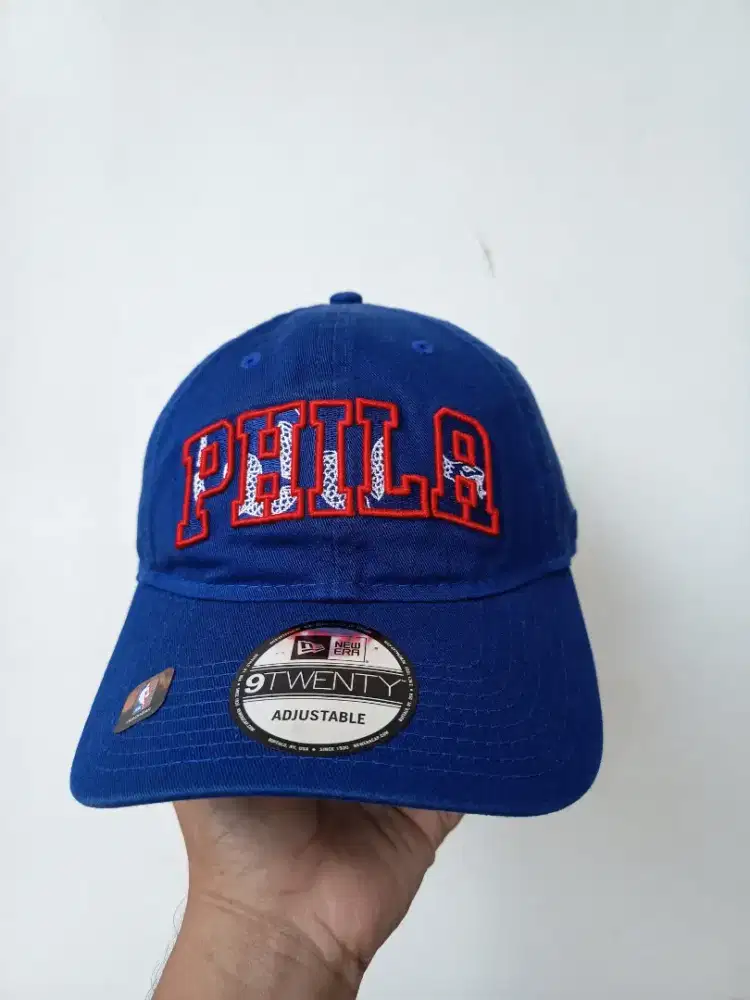 Topi New Era Edition 9twenty Adjustable Cap Philadelphie 76ers NBA