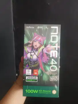 Infinix Note 40 Pro+ 5G 12/256 charge 100watt New