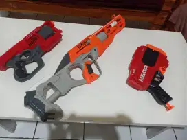 3 mainan NERF kondisi bagus