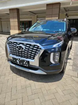 Hyundai palisade signature thn 2021 hitam matic solar