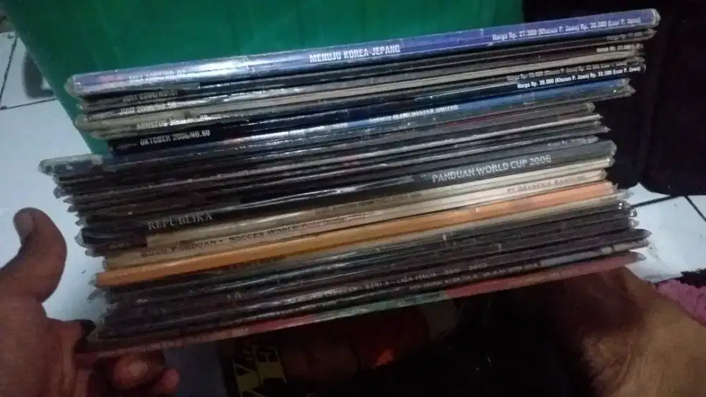 Majalah bola  masih mulus like new