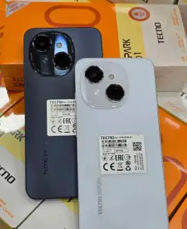 TECNO SPARK GO 3/64GB NEW SEGEL GARANSI RESMI TERMURAH