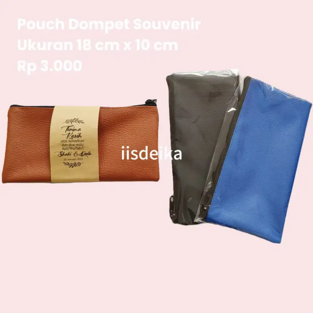 SOUVENIR DOMPET PERNIKAHAN MURAH