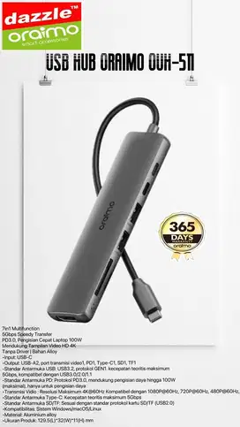 USB HUB ORAIMO OUH-51I