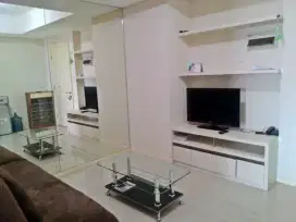 Disewakan 1 br apartment Cosmo terrace lantai sedang