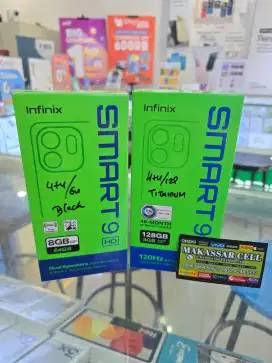 INFINIX SMART 9  4/64GB & 4/128GB