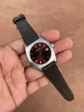 JAM TANGAN PRIA NICOLE QUARTZ NC 2053 BROWN DIAL ORIGINAL