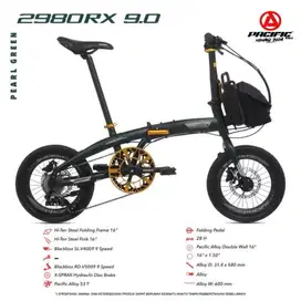 Dijual Edisi Jarang pakai Sepeda Lipat Pasific 2980 RX 9.0