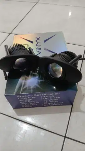 Fog lamp biled 2 inci honda model oval 3 warna