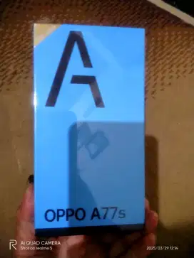 Oppo A77S (8/128) segel dos (Baru)ex bonus kantor cuman 1bj.PASS