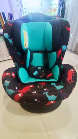Carseat Car Seat Babydoes HD Happy Dino Convertible 3in1 Preloved