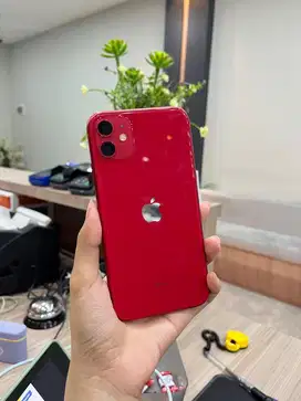 IPHONE 11 128GB RED BEACUKAI / IMEI AMAN