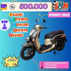 (serbu hanya DP 500 bisa bawa plng MTR) Scoopy 2024 cash credt