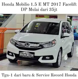 [KM 20rb] Honda Mobilio E MT 2017 Facelift Antik Like New # 1.5 MT